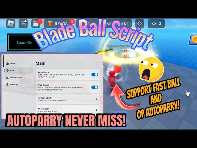 Blade Ball script GOD AUTOPARRY + OP SPAM | Best Blade Ball Script | Roblox Executor Mobile and Pc