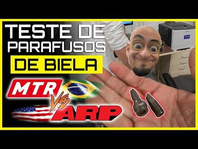 Quem levou? Teste de parafuso de biela MTR x ARP!!!