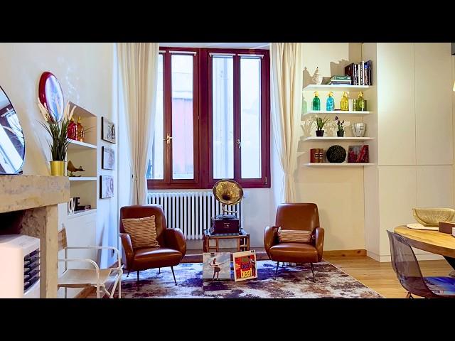 A Stunning Historic Apartment Loft Tour in Italy