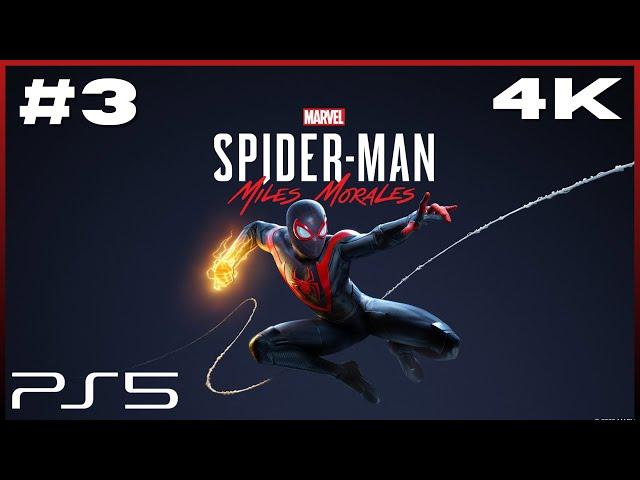 Marvel’s Spider-Man Miles Morales | Part: 3 | PS5 | 4K 60FPS HDR | No Commentary