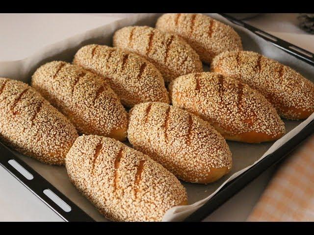 فطائر السميت التركية بالجبنة (سميت بواتشه ) روووووعة simit poğaça