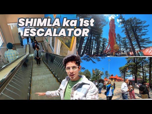 Shimla Weather  in April | Shuru hogaya Tourist season | 1st Escalator of shimla ki sair LATEST VLOG