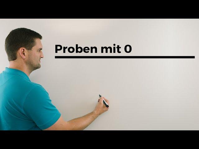 Problem mit 0, 0 hoch 0 und komplexe Zahlen | Mathe by Daniel Jung