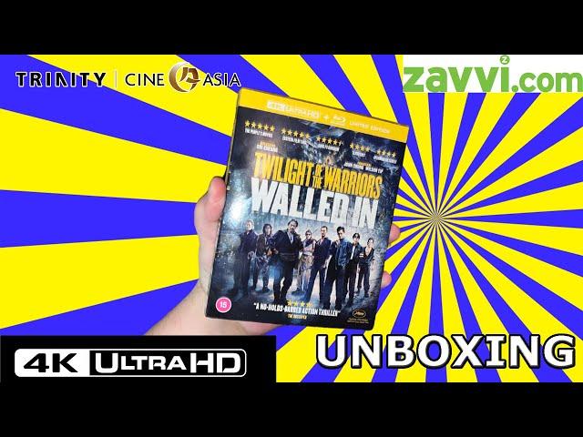 TWILIGHT OF THE WARRIORS 4k Blu-Ray ZAVVI Exclusive Unboxing!!!