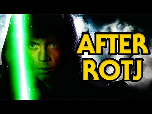 What Luke Skywalker Did AFTER Return of the Jedi (LEGENDS & CANON Lore Compilation)