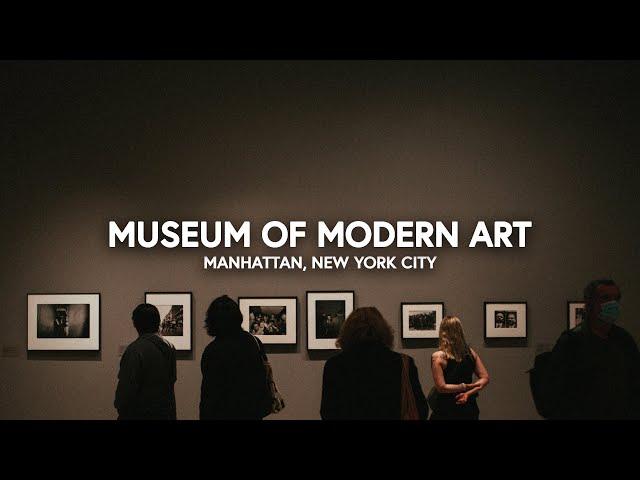 MoMA, NEW YORK: The Museum of Modern Art in Manhattan, NYC, USA in #4K / Walking tour, April 2022