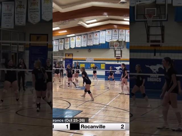 Middle Blocker #4 blonde ponytail @amiyahspencer4