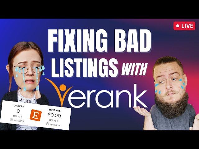 How I FIX Etsy Listings that aren't selling with eRank - The Friday Bean Coffee Meet