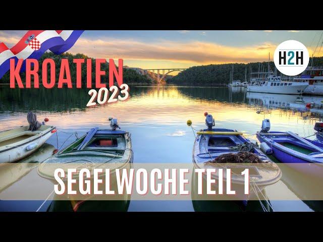 Eine Woche Segeln in Kroatien  - Teil 1. Unglaublich schön, aber leider viel zu kurz #h2h #segeln