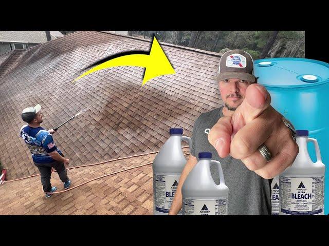 All You Need To Know About Using Bleach To Clean A Roof