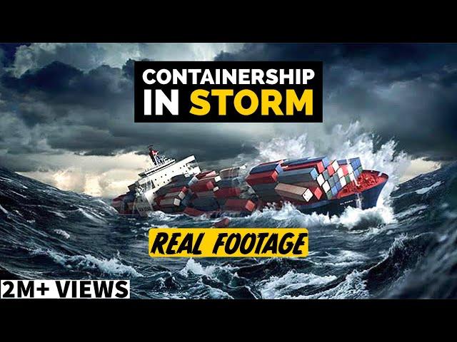 Tackling The DEADLIEST STORM On A SHIP At Sea - Cyclone Nyatoh