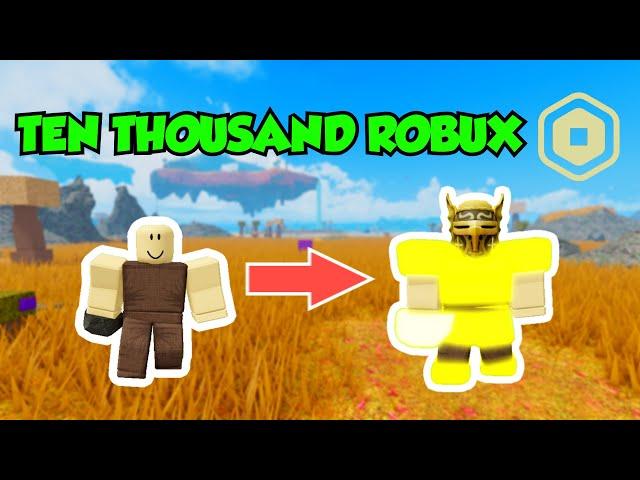 I Spent TEN THOUSAND Robux On Roblox BOOGA BOOGA [REBORN]