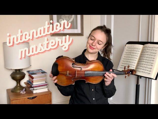 MASTER Intonation on the Violin | 4 powerful & unexpected tips for violinists