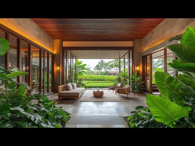 Luxury Balinese Courtyard Design with a Modern Ethnic Touch for Serene Tropical Living