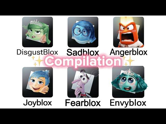 If INSIDE OUT Characters Owned ROBLOX 🫢️ *COMPILATION*