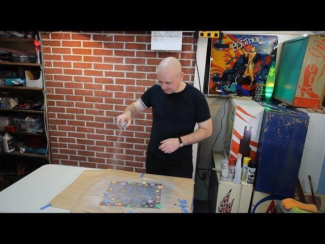 Pinballorama #12 - Making a Mirror (pinball backglass restoration idea)