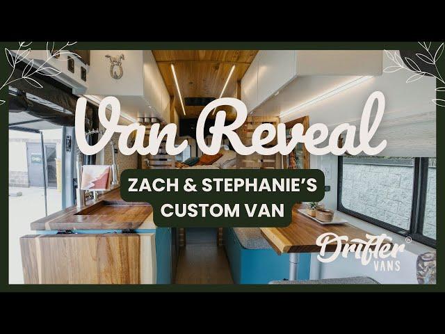 Zach & Stephanie’s Custom Van Reveal  | From Texas to Michigan #vantour2025