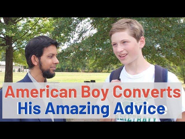 American Boy Converts to Islam - His Advice to the youth?