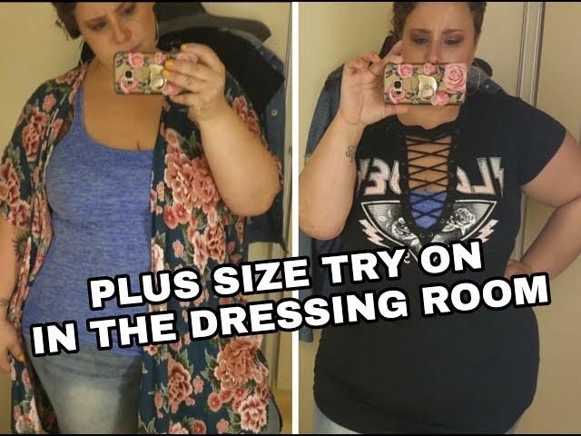 Plus size try on | In the dressing room  (tjmaxx  & target)