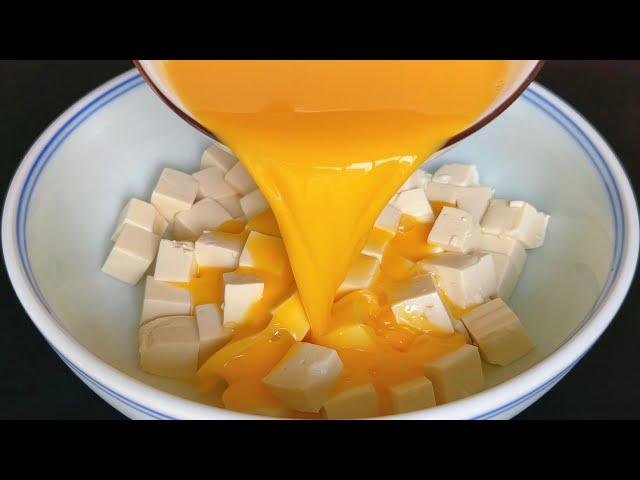 ULTIMATE Chinese Steamed Tofu Egg Custard with Gravy ！HOW TO MAKE IT SMOOTH & SILKY 。