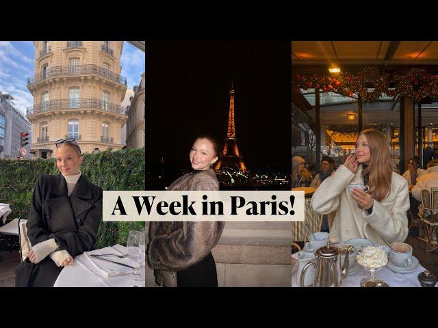 Girls Trip in Paris! Spend the week with me 