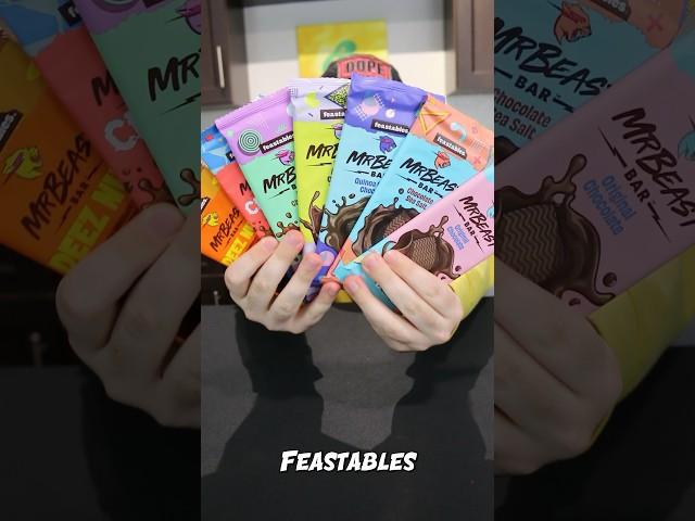 Ranking EVERY MrBeast Feastables Chocolate Bar! 