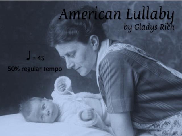 Very Slow American Lullaby by Rich Note-Learning Guide