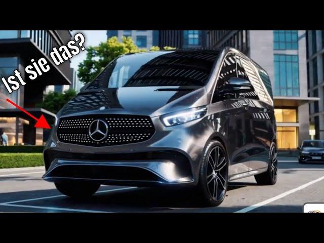 Mercedes Vision V (2026) – Luxus-Elektrovan mit 500 km Reichweite (Teaser)