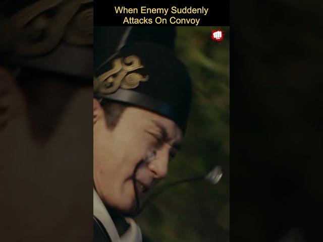 When Enemy Suddenly Attacks On Convoy | Revenge Chinese Movie Scene | #shorts #action #revenge