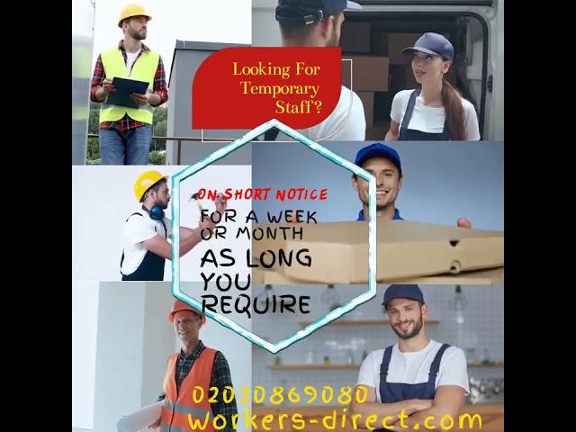 Are You Looking For Employment Contact Workers-Direct Now!