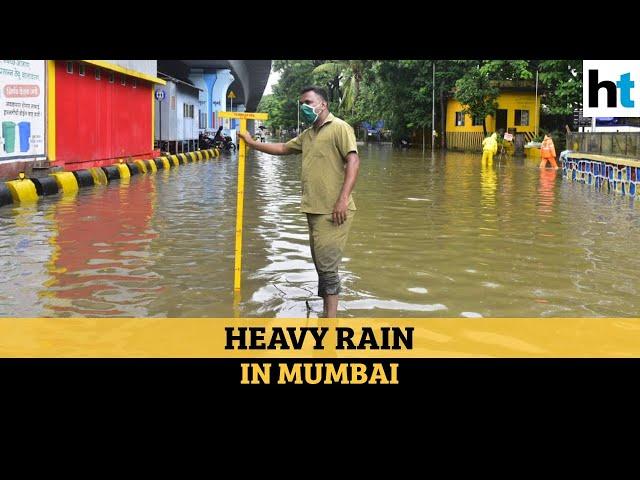 Watch: Heavy rain lashes Mumbai and suburbs; waterlogging in several areas