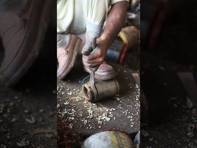 Copper Separation from Rotor Motor  | Full Process Step-by-Step 𝐂𝐘 𝐓𝐞𝐜𝐡 #scrapbusiness #shorts