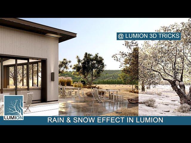 Lumion Rain and Snow Effect I Lumion Tips