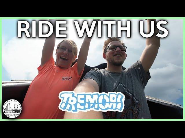 Koaster Mania Rides Tremors at Silverwood (Micah goes to therapy)