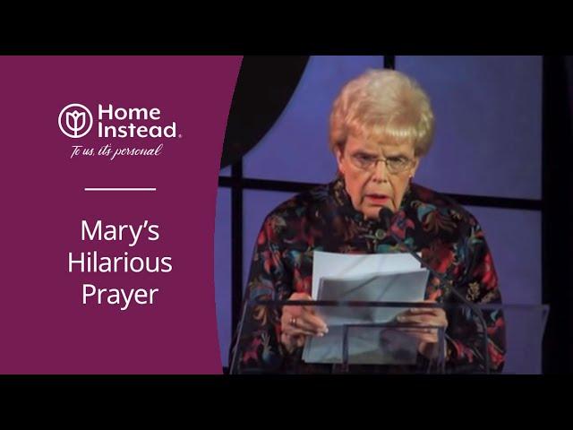 Funny Prayer about Getting Old - Home Instead