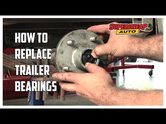 How to - Replace Trailer Wheel Bearings // Supercheap Auto