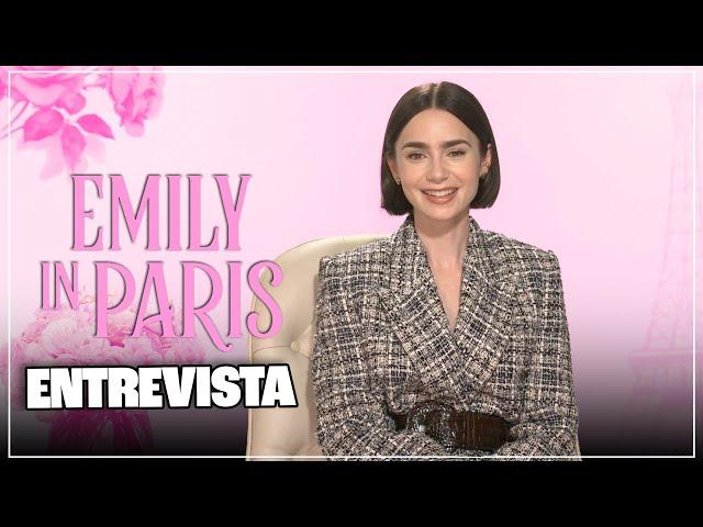 Lily Collins confiesa la serie que quiere hacer para Netflix | 'Emily en París'