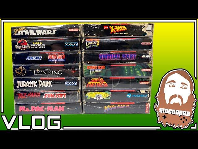 Small Collection of CIB SNES Games... But Theres a Catch | SicCooper