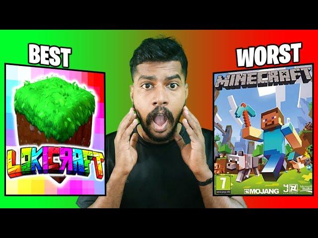 Playing The Worst MINECRAFT Games Ever