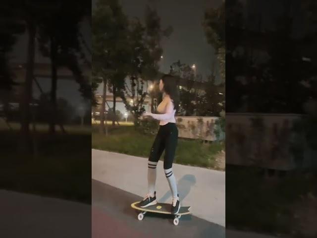 아파트 단지 누나