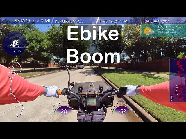 Ebike Boom On The Radrover Electric Bike Vlog @JamesBondJB007