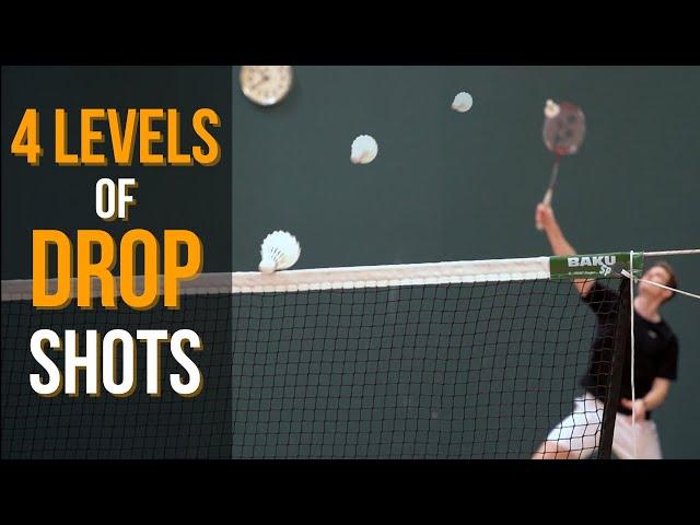 4 Types of Dropshots from Beginner to Pro