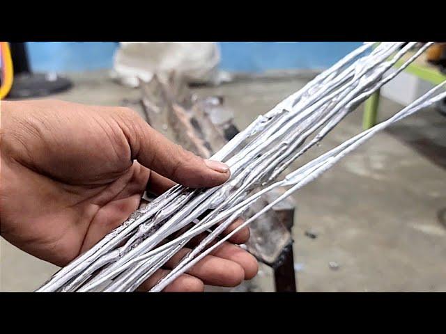 Very Easy | How To Make Aluminum Welding Material