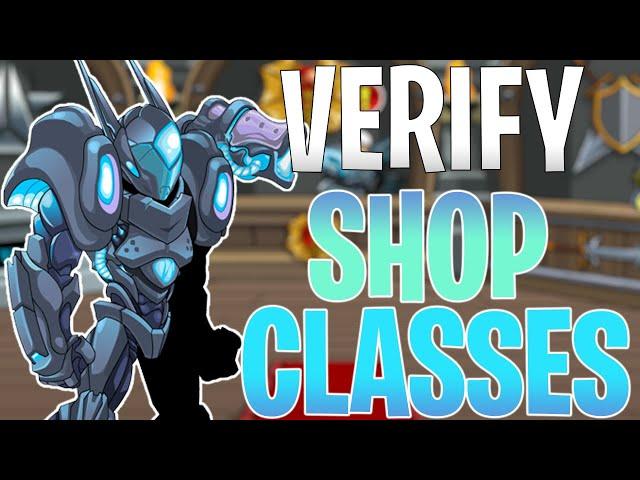 AQW How To Unlock Verify Classes (Star Captain - DragonLord - Guardian)