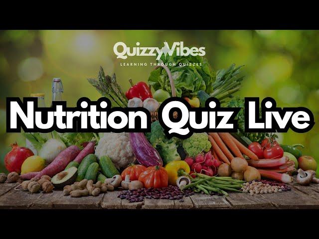  QuizzyVibes Nutrition Quiz Live 1