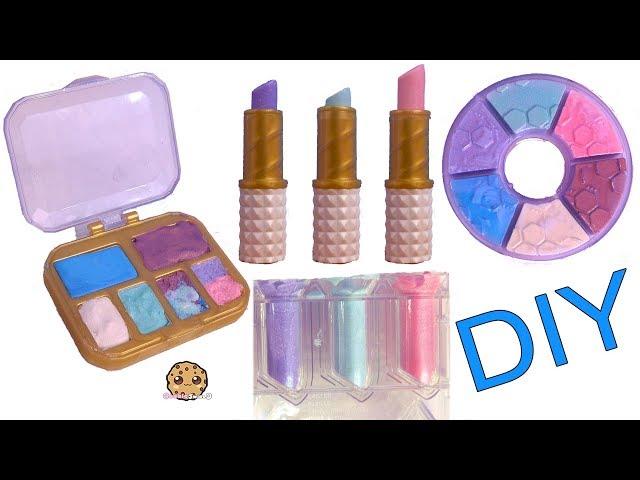 Make Your Own Lipstick Balm & Eyeshadow Makeup DIY Craft Do It Yourself