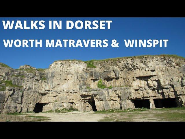 WALKS IN DORSET at WORTH MATRAVERS, WINSPIT QUARRY and ST ALDHELM'S HEAD (THE JURASSIC COAST) [4K]