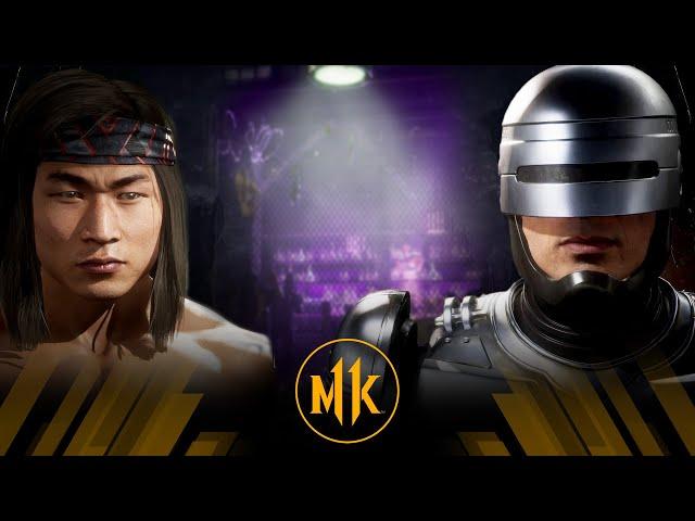 Mortal Kombat 11 - 'Klassic' Liu Kang Vs Robocop (Very Hard)