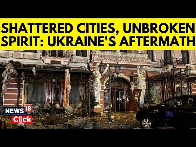 Russian Missile Attack Seriously Damages Historic Centre Of Ukraine's Odesa | Putin | N18G