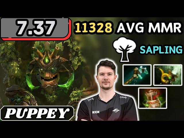 7.37 - Puppey TREANT PROTECTOR Hard Support Gameplay 27 ASSIST - Dota 2 Full Match Gameplay